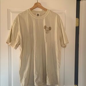 Cream Mickey Mouse T-Shirt
